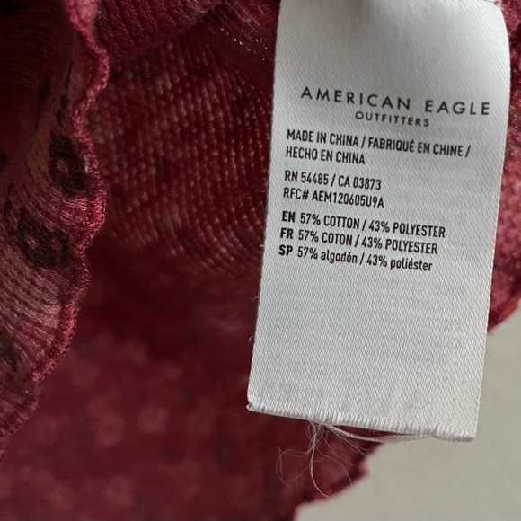 Cute American Eagle Crop Top Size Large - Picture 3 of 3